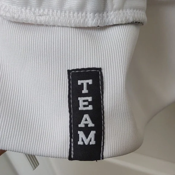 Adidas Women's Full Zip LS Stand Collar Snap HandWarmer Pockets Track Jacket Vtg - Picture 15 of 16